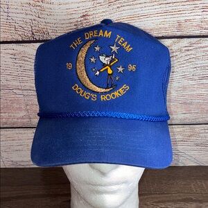 Vintage Youngan Blue Dream Team Trucker Hat